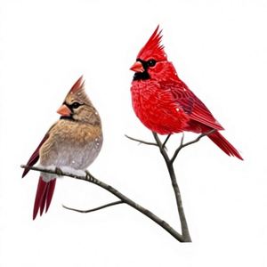 Bandera de jardín personalizada de invierno con pájaro cardenal, de doble cara, estilo rústico, impresa digitalmente, con árboles, nieve, Navidad y festividades - Product Image 2