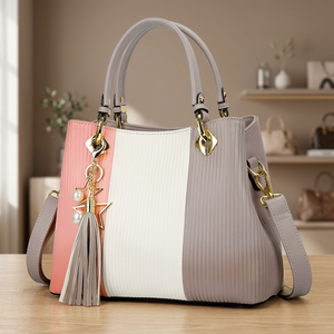 Sacs à main et pochettes de luxe en cuir véritable pour femmes BS INTERNATIONAL – Mode, imperméables, brodés, avec fermeture éclair, pour soirée, tailles personnalisables - Product Image 3
