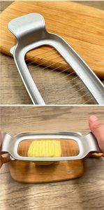 Aluminium Cheese Cutter Butter Slicer Multifunctional Butter Slicer Cutter Kitchen Food Tool Butter Cutter Wire Cheese Slicer - Product Image 6