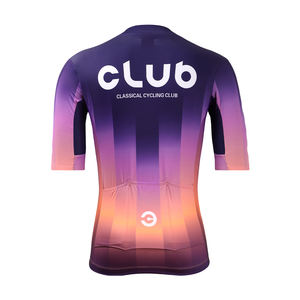 مصنع تصنيع المعدات الأصلية تصميم في الهواء الطلق الصيف المضادة -- ujer الرجال قصيرة الأكمام الطريق دراجة ركوب جيرسي خفيفة الوزن سريعة الجفاف دراجة جيرسي - Product Image 4