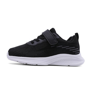 Zapatillas Deportivas Fly Knit con Punta Redonda, Parte Superior de Malla, Suela de Goma, Entresuela Transpirable de EVA, con Cordones, para Niños, Jóvenes, Unisex - Product Image 5