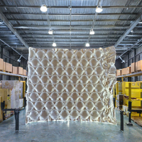 Film de protection logistique gonflable, rembourrage express, taille personnalisable, OEM/ODM, film protecteur résistant aux chocs en PE