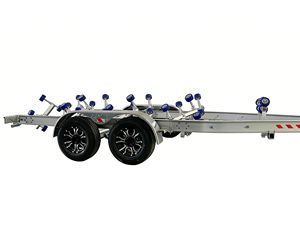 <span class=keywords><strong>Remorque</strong></span> de bateau en aluminium robuste, <span class=keywords><strong>remorque</strong></span> à plateformes en <span class=keywords><strong>bois</strong></span> de 28 pieds, <span class=keywords><strong>remorque</strong></span> pour bateau ponton, <span class=keywords><strong>remorque</strong></span> personnalisable pour maison flottante - Product Image 6