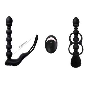 Анальный массажер вибратор мужские пробки продукция Анальная пробка силиконовая для мужчин анальные секс-игрушки - Product Image 2