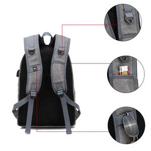 Custom China Supplier CustoOutdoor Durable Good Quality Sports Backpack Travel Camping Canvas Backpack for Men Backpack - Product Image 4