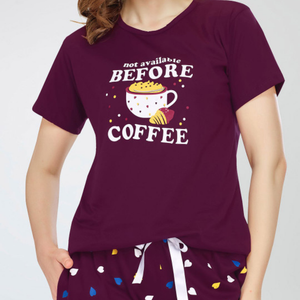 Fabricante de ropa de dormir de mujer de talla grande | Conjunto de pijama de muselina de algodón de verano Pijama azul liso Cómodo OEM al por mayor - Product Image 4