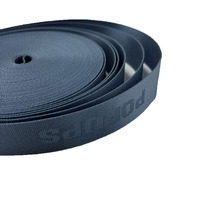 Sangle en polyester/nylon écologique imprimée en twill jacquard pour le sport