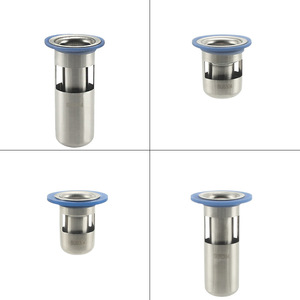 Filtro per Scarico a Pavimento in Acciaio Inox, Deodorante, Filtro per Lavandino, Colino per Rifiuti, Filtro Inclinato in Acciaio Inox - Product Image 6