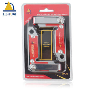 LISHUAI Support magnétique en néodyme 90 degrés Pince de soudage <span class=keywords><strong>d</strong></span>'<span class=keywords><strong>angle</strong></span> intérieur/extérieur pour matériaux magnétiques <span class=keywords><strong>Aimant</strong></span> de soudage <span class=keywords><strong>d</strong></span>'<span class=keywords><strong>angle</strong></span> - Product Image 4