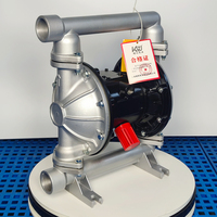 40mm Aluminium Druckluftbetriebene Pumpe für die Förderung Ölhaltiger Flüssigkeiten mit Sedimenten Verschleißfester Pumpenkörper Kugelventile und Sitzungen