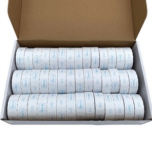 Etiqueta de Codificación de Ropa Autoadhesiva en Rollo, Forma Ondulada, Material de Algodón, 22mm*12mm, Venta Caliente de Bero Professional Manufacturers - Product Image 3