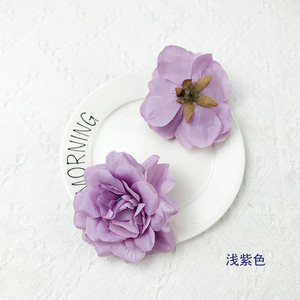 Cabezas de rosas artificiales Lefie Rose de 12 cm, flores de seda para decoración de bodas, hogar y accesorios de fotografía. - Product Image 3