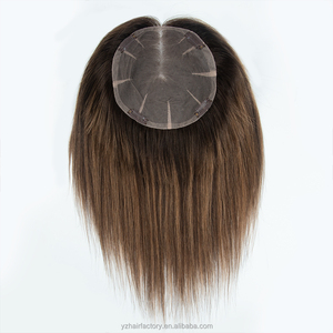 Factory Direct Sale human hair <b>topper</b> monofilament 100% virgin human hair <b>topper</b> mono base 3*5 custom - Product Image 1