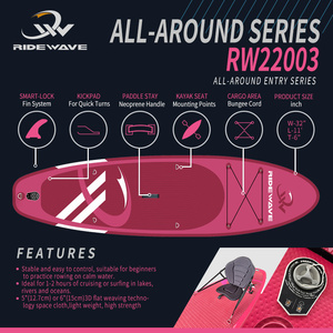 2024 venta al por mayor inflable SUP <span class=keywords><strong>Paddle</strong></span> Board Unisex Stand up <span class=keywords><strong>Paddle</strong></span> <span class=keywords><strong>Surf</strong></span> Board Drop Stitch <span class=keywords><strong>Material</strong></span> para aguas del océano - Product Image 2