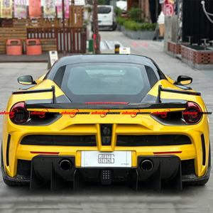 Parachoques Delanteros/Traseros, Capós, Faldones Laterales y Guardabarros de Fibra de Carbono y FRP para <span class=keywords><strong>488</strong></span> GTB/Spider, Estilo Superior, Nuevo, Ensamblaje con Tornillos, Increíble - Product Image 4