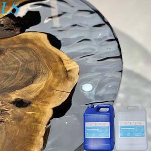 0,3 kg 2 kg 5 kg paquete OEM resina epoxi ultra clara de baja viscosidad Penny Art River Table resistente a rayos UV - Product Image 2