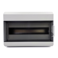 Boîtier de commande électrique extérieur étanche IP65 230V à 15 voies avec disjoncteur et compteur pour distribution de puissance