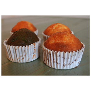 Resist water single-sided kraft cupcakes paper baking cake cups