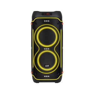 <span class=keywords><strong>NDR</strong></span>-1808 Altavoces Duales con Luces RGB de Colores, <span class=keywords><strong>2</strong></span> Micrófonos, Control Remoto, Audio Inalámbrico Portátil de 100W para Exteriores, Cine en Casa y Fiestas - Product Image 2