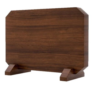 Porte-couteaux en bois massif, support magnétique double face pour couteaux, base verticale multifonctionnelle en bois pour couteaux de cuisine. - Product Image 2