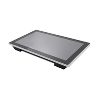 Tablette PC industrielle Windows de 17.3 pouces, écran tactile capacitif à 10 points, moniteurs LCD TFT à lunette ultra mince