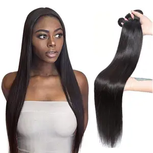 Build your natural beauty 100 human hair extensions vendor wholesale mink Brazilian real virgin human hair weave bundles