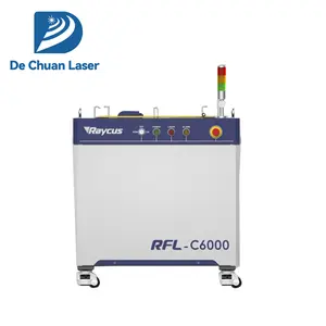 Fiber lazer kesim makinesi için 6000W 6KW Raycus RFL-C6000 çoklu modül orijinal CW lazer kaynağı