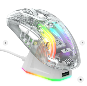 En stock: Ratón inalámbrico para juegos ATTACK SHARK X3 R1 X2 X5 X6 X11, serie completa, PAW3395, 8K Polling, ligero, RGB, venta al por mayor - Product Image 3