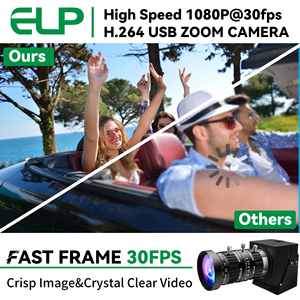 Caméra USB ELP Ultra Low Light CS 5-50mm avec <span class=keywords><strong>zoom</strong></span> optique 10X, H.264 HD 1080P HDR, vision nocturne couleur réelle, webcam - Product Image 3