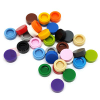 DELO TOYS (27 Colores) Bloques de Construcción Moc, Juguete de Construcción DIY, Ladrillo de Plástico a Granel 1x1, Ladrillo Redondo 1*1 (NO.98138)