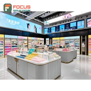 Exhibidor de Materiales Mixtos para Interiores de Tiendas Contemporáneas, Diseño de Interiores para Tiendas de Cosméticos - Product Image 2