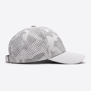 Gorra de Béisbol Ajustable de 6 Paneles con Logotipo Personalizado T&L, 100% Poliéster, Diseño Étnico de Hoja Curva, Impermeable y de Alto Rendimiento - Product Image 6