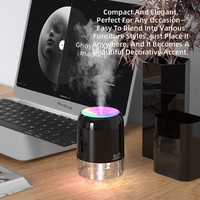 Humidificador de Aire Colorido con USB, Bajo Voltaje, Silencioso, Pequeño, Aromaterapia, Purificador de Aire para Hogar y Auto, Mini Modelo 988