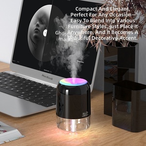 Bunter Becher-Luftbefeuchter USB Niederspannung Geräuscharm Kleine Aromatherapie Luftreiniger für Zuhause und Auto <span class=keywords><strong>Mini</strong></span>-Modell 988 - Product Image 4