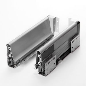 Heavy duty tandem box home appliance hardware slime tandem box drawer slides soft closing