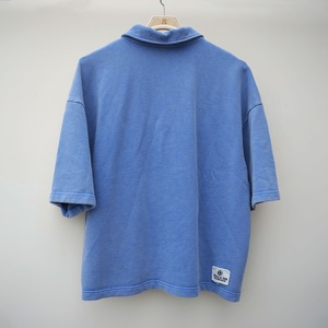 Magliette grafiche con serigrafia personalizzata Huili da uomo oversize da uomo <span class=keywords><strong>Polo</strong></span> in spugna francese in cotone pesante lavato Vintage - Product Image 2