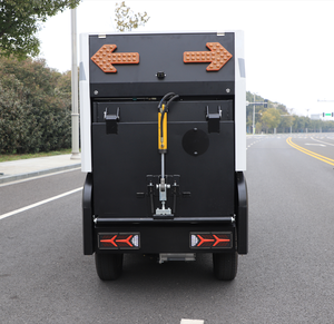<span class=keywords><strong>Balayeuse</strong></span> de route alimentée par batterie au lithium <span class=keywords><strong>balayeuse</strong></span> de rue de camion de balayage de vide électrique avec la poubelle 1000L pour les rues étroites - Product Image 4