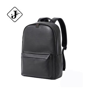 Sac de voyage grande capacité pour homme avec logo personnalisé, sac à <span class=keywords><strong>dos</strong></span> en cuir véritable pour l'école et l'ordinateur portable - Product Image 1