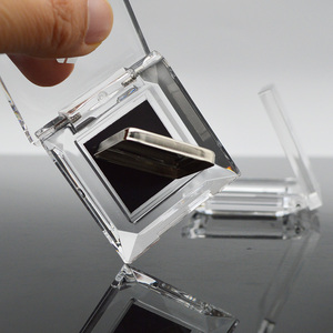 Funda compacta magnética personalizada para sombra de ojos, resaltador de colorete, caja de embalaje, caja de cosméticos cuadrada acrílica - Product Image 2