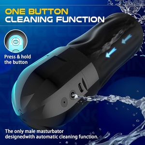 Masturbatore Maschile a Suzione con Pompa per Pene, 10 Vibrazioni e 5 Livelli di Suzione, Canale Vibrante in TPE Super Morbido da 6.7 Pollici, Masturbatore Maschile a Mani Libere - Product Image 6