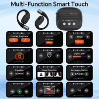 Auriculares punto al por mayor HiFi estéreo tipo C Sport Gaming Bt inalámbrico pantalla táctil inteligente traducción