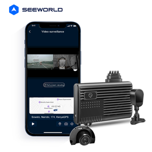 Ba Camera Dashcam DMS <span class=keywords><strong>DVR</strong></span> 4G với nút phát hiện dầu và SOS cho xe buýt và Đội xe - Product Image 4