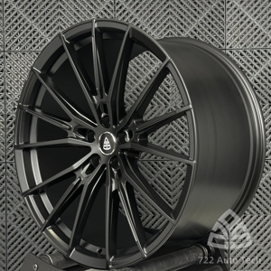 722Auto T6 Geschmiedete 20-24 Zoll 9-12J Satin Schwarz Tief Konkave JWL 5x112/120/127/130 Felgen für Mercedes AMG GT GLE <span class=keywords><strong>63</strong></span> GLS <span class=keywords><strong>63</strong></span> <span class=keywords><strong>G</strong></span> <span class=keywords><strong>63</strong></span> - Product Image 3