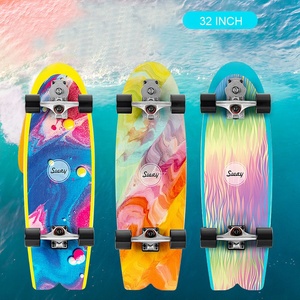 Sway Complete New S7 Truck <span class=keywords><strong>32</strong></span> pouces, plateau large, Land <span class=keywords><strong>Surf</strong></span> <span class=keywords><strong>Skate</strong></span>, <span class=keywords><strong>Surf</strong></span> Skateboard - Product Image 5