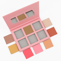 Cosmétique Poudre Pressée Fard À Joues Maquillage No Logo Blush DIY High Pigment Organic Private Label Blush Palette