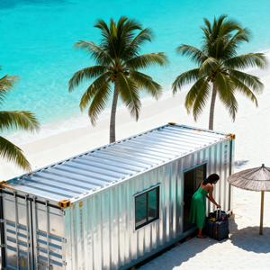 Nhà hai tầng có thể gập lại nhà 1-3 phòng ngủ 20 40ft gấp ra container nhà gấp một khung di động hiện đại - Product Image 5