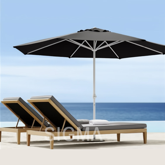 Sigma Latest Design Outdoor Teak Sun Lounger Luxury Chaise Lounge