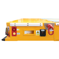 Robot AGV sur mesure de 120 tonnes à navigation magnétique et évitement d'obstacles par laser pour la manutention de matériaux