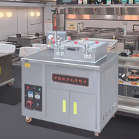 Friteuse à pression au gaz en acier inoxydable de 30 kg pour poulet et viande, haute productivité, nouvelle pour les restaurants et les magasins d'alimentation