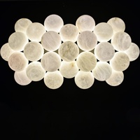 Prix usine albâtre TRIPLE BOLKY lustre personnalisé lampes en laiton moderne luxe Led suspension pour salle à manger